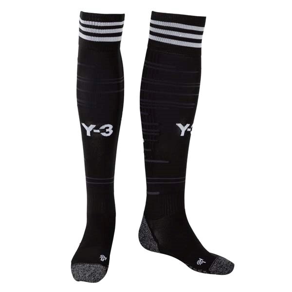 Socken Real Madrid Y-3 2022 Schwarz Günstige Fußballtrikots